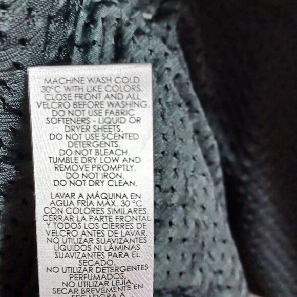 Spyder Womens XL Gray Full Zip Fleece Lined Jacket Minimalist Outdoor Activewear - Picture 9 of 9